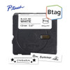 BROTHER P-TOUCH BTAG BTAG231 BLACK ON WHITE LABEL TAPE 1/2IN BY 13.1FT New BROTHER P-TOUCH BTAG BTAG231 BLACK ON WHITE LABEL TAPE 1/2IN BY 13.1FT New