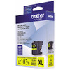 Brother Printer LC103Y High Yield Cartridge Ink, YELLOW New Brother Printer LC103Y High Yield Cartridge Ink, YELLOW New