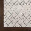 NULOOM 5X7 MOROCCAN BLYTHE AREA RUG GREY FADED BOHEMIAN DESIGN STAIN RESISTANT New