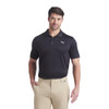 631607 PUMA MEN'S ICON HEATHER POLO 2.0 BLACK HEATHER SIZE L New
