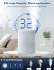 XBURAN COOL MIST HUMIDIFIER SETTINGS - WHITE