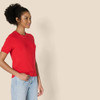AMAZON ESSENTIALS WOMEN'S REGULAR-FIT SHORT SLEEVE PULLOVER - SIZE M - RED New AMAZON ESSENTIALS WOMEN'S REGULAR-FIT SHORT SLEEVE PULLOVER - SIZE M - RED New