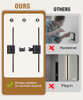 BATTERY OPERATED WALL SCONCE DIMMABLE REMOTE LED WALL LIGHT SET OF 2 - BLACK BATTERY OPERATED WALL SCONCE DIMMABLE REMOTE LED WALL LIGHT SET OF 2 - BLACK