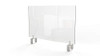 Ghent Clear Partition Extender with Attached Clamp, 24"x36"GHEPEC2436A - CLEAR New Ghent Clear Partition Extender with Attached Clamp, 24"x36"GHEPEC2436A - CLEAR New