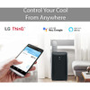 LG 8,000 BTU 115V Portable Air Conditioner LP0821GSSM Cools 350 Sq. Ft. - GRAY