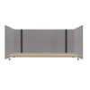 Lumeah Adjustable Desk Screen Returns 48 to 78 x 29 x 26.5 Grey LUAD48301G New Lumeah Adjustable Desk Screen Returns 48 to 78 x 29 x 26.5 Grey LUAD48301G New