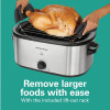 HAMILTON BEACH ROASTER OVEN 22QT SLOW COOKER & TURKEY ROASTER, 1450W, BLACK HAMILTON BEACH ROASTER OVEN 22QT SLOW COOKER & TURKEY ROASTER, 1450W, BLACK