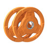 ‎FAGUS H FAGUS H COLOR CODED OLYMPIC GRIP PLATE, 10LBS PAIR - ORANGE