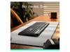 Logitech Signature Slim Solar+ Wireless Bluetooth Keyboard Graphite 920013755