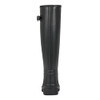 HUNTER WOMEN'S REFINED TALL RAIN BOOT SIZE WOMEN 8 BLACK