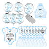 Wesiti 72 Pcs Baby Shower Favors for Guests - Blue/Boy