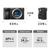 Sony Alpha a6400 Mirrorless Camera ILCE-6400/B Body only - Black