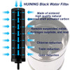 Huining 2PCS Black Water Filters - Household Gravity Filter System - Black New Huining 2PCS Black Water Filters - Household Gravity Filter System - Black New