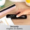 SWINGLINE DESKTOP STAPLER 20-SHEET CAPACITY BLK (54501) - BLACK SWINGLINE DESKTOP STAPLER 20-SHEET CAPACITY BLK (54501) - BLACK