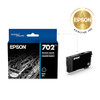 EPSON 702 DURABRITE ULTRA INK STANDARD CAPACITY BLACK CARTRIDGE - BLACK New EPSON 702 DURABRITE ULTRA INK STANDARD CAPACITY BLACK CARTRIDGE - BLACK New
