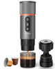 COTGCO PORTABLE ESPRESSO COFFEE MAKER TRAVEL COFFEE MAKER PCM120 - GUNMETAL COTGCO PORTABLE ESPRESSO COFFEE MAKER TRAVEL COFFEE MAKER PCM120 - GUNMETAL