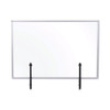 MASTERVISION PROTECTOR SERIES GLASS ALUMINUM DESKTOP DIVIDER 47.2 X 0.16 X 35.4 New MASTERVISION PROTECTOR SERIES GLASS ALUMINUM DESKTOP DIVIDER 47.2 X 0.16 X 35.4 New