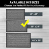 Sierra Concepts Front Door Mat Welcome Mats Entrance Doormat 2-Pack - Gray Sierra Concepts Front Door Mat Welcome Mats Entrance Doormat 2-Pack - Gray