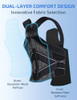 ENTHRA POSTURE CORRECTOR WITH BIONIC SYSTEM PRECISE BACK SUPPORT SIZE: M - BLACK