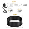ONLYFIRE BRK-6009 ROTISSERIE RING KIT FOR CHARCOAL GRILLS F-BRK6009-PS1 - Silver ONLYFIRE BRK-6009 ROTISSERIE RING KIT FOR CHARCOAL GRILLS F-BRK6009-PS1 - Silver