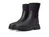 HUNTER WOMENS CITY EXPLORER SHORT NEOPRENE BOOTS - SIZE WOMEN 9 BLACK/WHITE