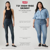 LEVI'S WOMEN'S 721 HIGH RISE SKINNY JEANS - SIZE WOMEN 27X30 - BLUE STORY New LEVI'S WOMEN'S 721 HIGH RISE SKINNY JEANS - SIZE WOMEN 27X30 - BLUE STORY New