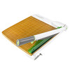 WESTCOTT 12" CARBOTITANIUM WOOD BASE GUILLOTINE PAPER CUTTER - GREEN/WHITE WESTCOTT 12" CARBOTITANIUM WOOD BASE GUILLOTINE PAPER CUTTER - GREEN/WHITE
