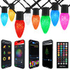 GEMECE SMART C9 CHRISTMAS OUTDOOR LIGHTS 99FT 150 LEDS RGB STRING LIGHTS GEMECE SMART C9 CHRISTMAS OUTDOOR LIGHTS 99FT 150 LEDS RGB STRING LIGHTS