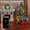 GEMECE SMART C9 CHRISTMAS OUTDOOR LIGHTS 99FT 150 LEDS RGB STRING LIGHTS GEMECE SMART C9 CHRISTMAS OUTDOOR LIGHTS 99FT 150 LEDS RGB STRING LIGHTS
