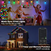 GEMECE SMART C9 CHRISTMAS OUTDOOR LIGHTS 99FT 150 LEDS RGB STRING LIGHTS GEMECE SMART C9 CHRISTMAS OUTDOOR LIGHTS 99FT 150 LEDS RGB STRING LIGHTS