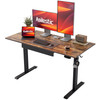 Agilestic Electric Standing Desk with Integrated Drawer, Height Adjustable