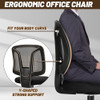 TTD TIANTIANDA ARMLESS SWIVEL MESH COMPUTER OFFICE DESK CHAIR - BLACK TTD TIANTIANDA ARMLESS SWIVEL MESH COMPUTER OFFICE DESK CHAIR - BLACK