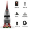 HOOVER POWERSCRUB DELUXE UPRIGHT CARPET CLEANER MACHINE - RED