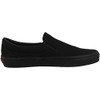 VANS UNISEX CLASSIC SLIP-ON - SIZE: MEN 8.5 WOMEN 10 - BLACK/BLACK VANS UNISEX CLASSIC SLIP-ON - SIZE: MEN 8.5 WOMEN 10 - BLACK/BLACK