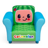DELTA CHILDREN UPHOLSTERED CHAIR, COCOMELON - BLUE/GREEN New