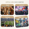 Loxomu Clear Crossbody Bag Stadium Approved Waterproof Purses Women Brown Loxomu Clear Crossbody Bag Stadium Approved Waterproof Purses Women Brown