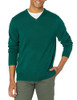 AMAZON ESSENTIALS MEN'S V-NECK PULLOVER SWEATER SIZE: MEN XL - DARK GREEN New AMAZON ESSENTIALS MEN'S V-NECK PULLOVER SWEATER SIZE: MEN XL - DARK GREEN New