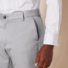 Amazon Essentials Men's Slim-Fit Flat-Front Light Gray Dress Pant 34X33 New Amazon Essentials Men's Slim-Fit Flat-Front Light Gray Dress Pant 34X33 New