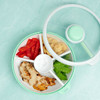 GOBE KIDS' LARGE SNACK SPINNER SLIDE LUNCH FOOD STORAGE - 22OZ - MINT GREEN New GOBE KIDS' LARGE SNACK SPINNER SLIDE LUNCH FOOD STORAGE - 22OZ - MINT GREEN New