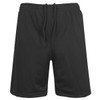 JUMP START MEN'S LIGHTWEIGHT BREATHABLE MOISTURE WICKING MESH SHORTS - M - BLACK New
