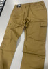 JUMP START FLEX COMFORT PANTS CARGO 4 WAY STRETCH MENS - SIZE : L - DARK KHAKI New