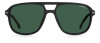 CARRERA 279/S 56/17-145 003 (UC) MATTE BLACK FRAME/GREEN POLARIZED LENSES