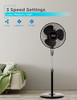 BLACK & DECKER 16 INCHES STAND FAN WITH REMOTE - BLACK BLACK & DECKER 16 INCHES STAND FAN WITH REMOTE - BLACK