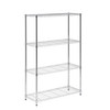 Honey-Can-Do SHF-01906 4-tier chrome shelving unit-250 lbs, 4-Tier Honey-Can-Do SHF-01906 4-tier chrome shelving unit-250 lbs, 4-Tier