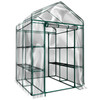 HOME-COMPLETE GREENHOUSE - WALK-IN GREENHOUSE - 8 STURDY SHELVES - HC-4202-IMP HOME-COMPLETE GREENHOUSE - WALK-IN GREENHOUSE - 8 STURDY SHELVES - HC-4202-IMP