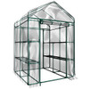 HOME-COMPLETE GREENHOUSE - WALK-IN GREENHOUSE - 8 STURDY SHELVES - HC-4202-IMP HOME-COMPLETE GREENHOUSE - WALK-IN GREENHOUSE - 8 STURDY SHELVES - HC-4202-IMP