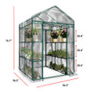 HOME-COMPLETE GREENHOUSE - WALK-IN GREENHOUSE - 8 STURDY SHELVES - HC-4202-IMP HOME-COMPLETE GREENHOUSE - WALK-IN GREENHOUSE - 8 STURDY SHELVES - HC-4202-IMP