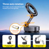 JLKRVEW DASHBOARDS 360° SUCTION PHONE MOUNT MAGNET/HOLDER - BLACK