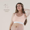 BRAVADO DESIGNS WOMEN'S NURSING BRA, FULL CUP MATERNITY BRA, SIZE M - WHITE BRAVADO DESIGNS WOMEN'S NURSING BRA, FULL CUP MATERNITY BRA, SIZE M - WHITE