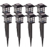 LAUREL CANYON 8 Pack Solar Pathway Lights, Outdoor Solar Landscape Lights LAUREL CANYON 8 Pack Solar Pathway Lights, Outdoor Solar Landscape Lights